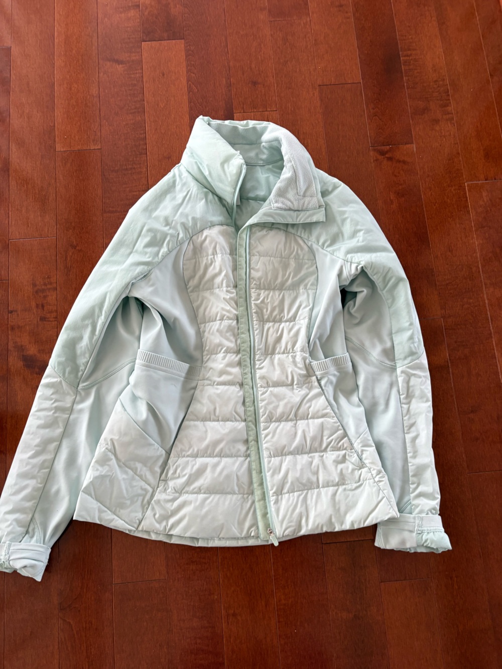 Light Mint Quilted Women's Jacket